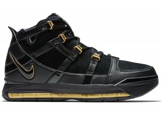 Nike Lebron 3 Noir Or 2018 Noir Or (ao2434-001)