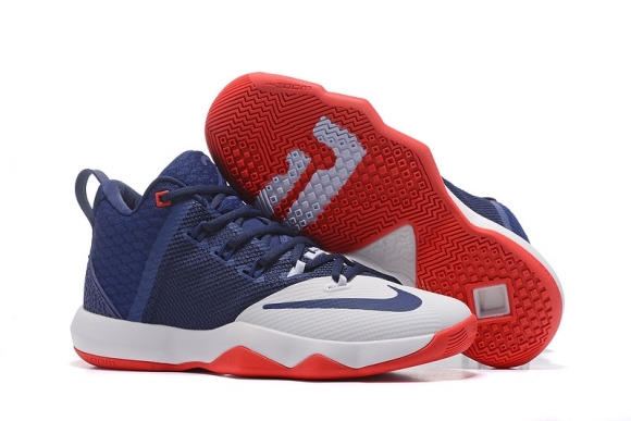 Nike Lebron Ambassador IX 9 Marine Rouge Blanc