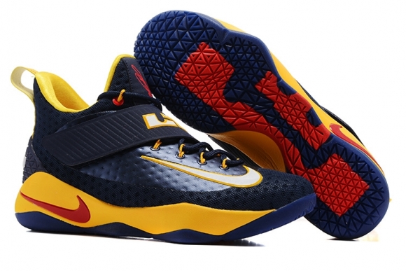 Nike Lebron Ambassador X 10 Marine Jaune Rouge