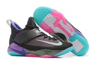 Nike Lebron Ambassador X 10 Noir Rose Bleu Pourpre