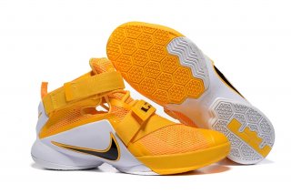 Nike Lebron Soldier IX 9 Jaune Blanc