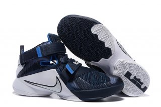 Nike Lebron Soldier IX 9 Marine Blanc