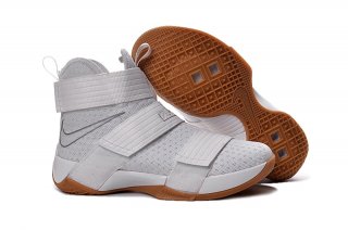 Nike Lebron Soldier X 10 Blanc Marron