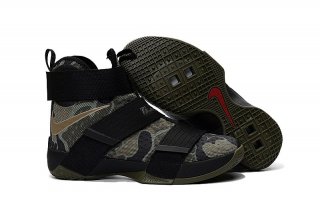 Nike Lebron Soldier X 10 Camo Olive