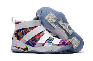 Nike Lebron Soldier XI 11 Blanc Multicolore