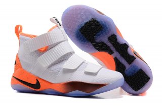 Nike Lebron Soldier XI 11 Blanc Orange Noir