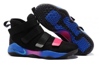 Nike Lebron Soldier XI 11 Noir Bleu Rose