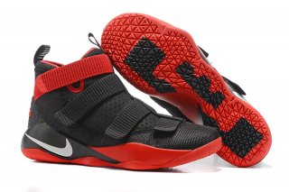 Nike Lebron Soldier XI 11 Noir Rouge Argent
