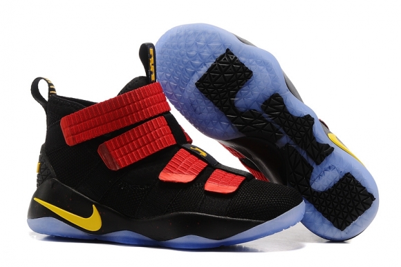 Nike Lebron Soldier XI 11 Noir Rouge Or