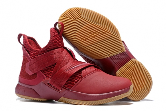 Nike Lebron Soldier XII 12 Rouge Marron