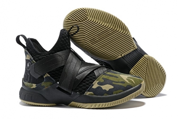 Nike Lebron Soldier XII 12 Sfg Camo Black