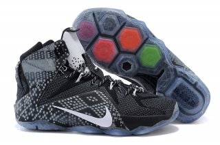 Nike Lebron XII 12 Bhm Noir Gris