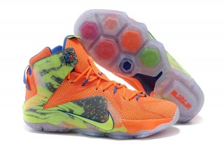 Nike Lebron XII 12 "Six Meridians" Volt Orange