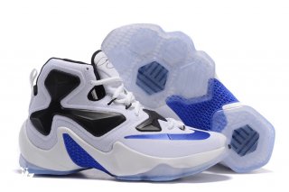 Nike Lebron XIII 13 Blanc Noir Bleu