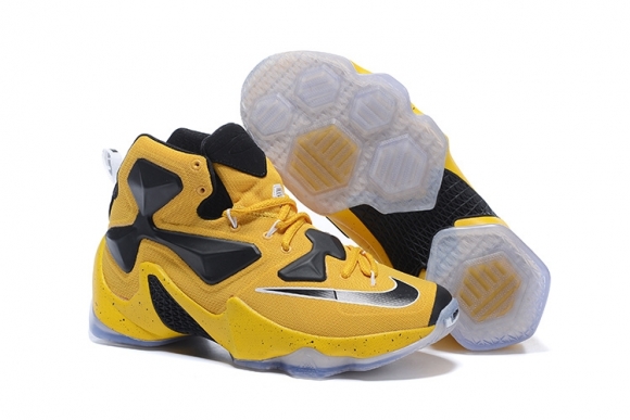 Nike Lebron XIII 13 Jaune Noir