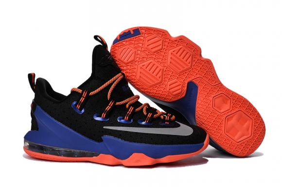 Nike Lebron XIII 13 Low Noir Orange