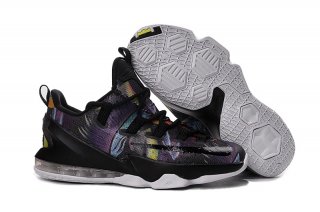 Nike Lebron XIII 13 Low Noir Pourpre Blanc