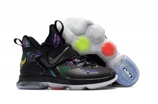 Nike Lebron XIV 14 Blackvolt Multicolore