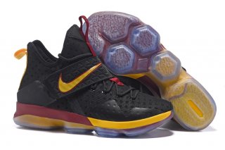 Nike Lebron XIV 14 "Cavs" Pe Noir Rouge Jaune