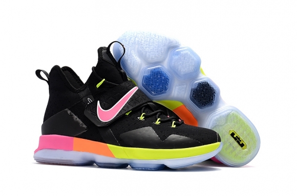 Nike Lebron XIV 14 Enfant Noir Volt