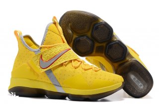 Nike Lebron XIV 14 Jaune Argent