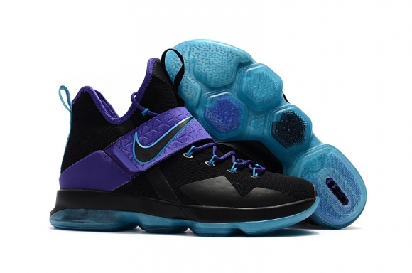 Nike Lebron XIV 14 Noir Bleu Pourpre