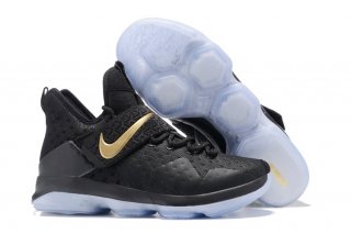 Nike Lebron XIV 14 Noir Métallique Or