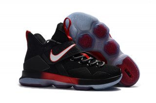 Nike Lebron XIV 14 Noir Rouge Argent