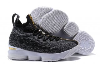 Nike Lebron XV 15 Gris Blanc Noir