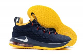 Nike Lebron XV 15 Low Marine Jaune