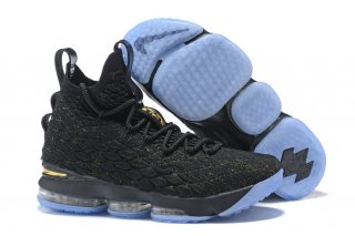 Nike Lebron XV 15 Noir Or Bleu