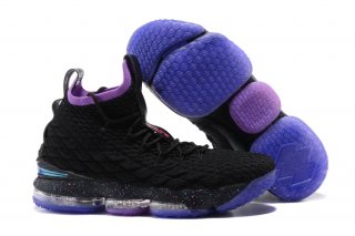 Nike Lebron XV 15 Noir Pourpre Bleu