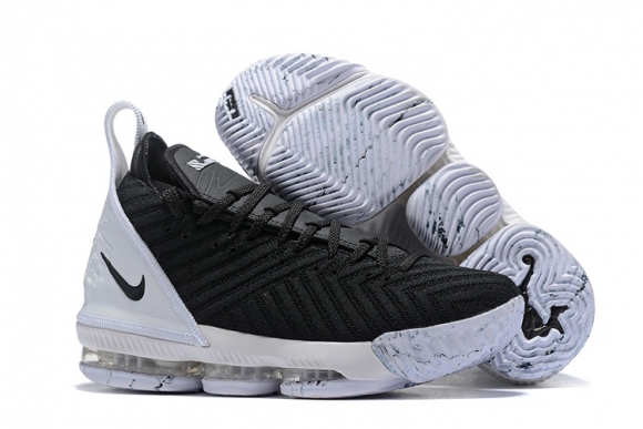 Nike Lebron XVI 16 Noir Blanc