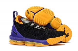 Nike Lebron XVI 16 Noir Pourpre Jaune