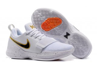 Nike PG 1 Blanc Noir Jaune