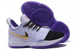 Nike PG 1 Blanc Pourpre Or