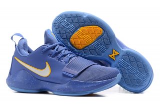 Nike PG 1 Bleu Jaune