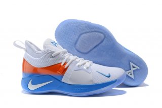 Nike PG 2 Blanc Bleu Orange