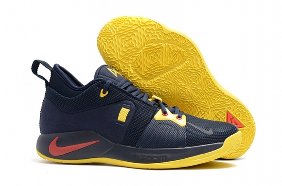 Nike PG 2 Marine Jaune