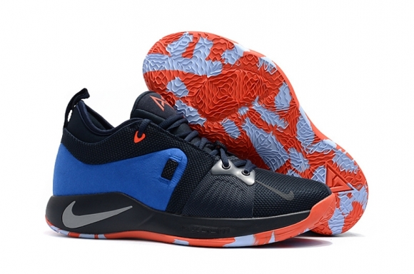 Nike PG 2 Noir Bleu Orange (aj2039-400)
