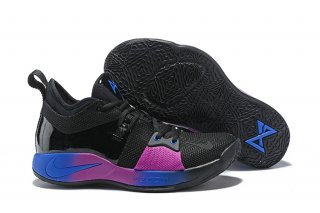 Nike PG 2 Noir Pourpre Bleu