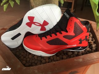 Under Armour Clutchfit Drive 2 Rouge Noir Blanc