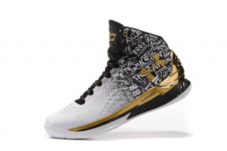 Under Armour Curry 1 "Mvp" Blanc Noir Or