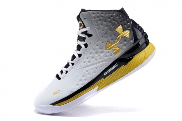 Under Armour Curry 1 "Mvp" Noir Blanc Or