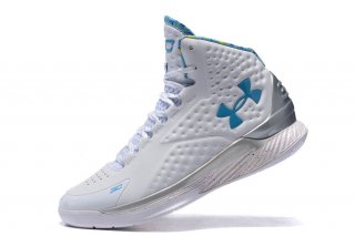 Under Armour Curry 1 "Splash Party" Blanc Bleu Rose