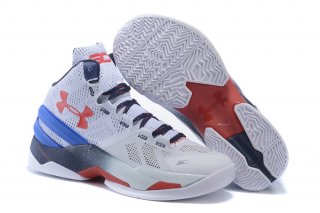 Under Armour Curry 2 Blanc Bleu Marine