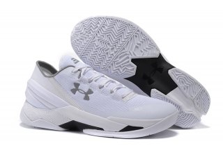 Under Armour Curry 2 Low Blanc