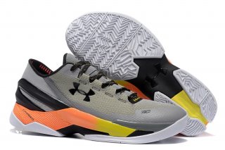 Under Armour Curry 2 Low Gris Orange