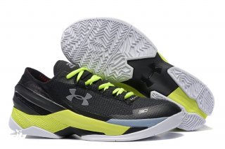 Under Armour Curry 2 Low Noir Argent Volt