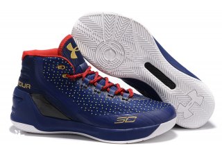 Under Armour Curry 3 Marine Or Rouge